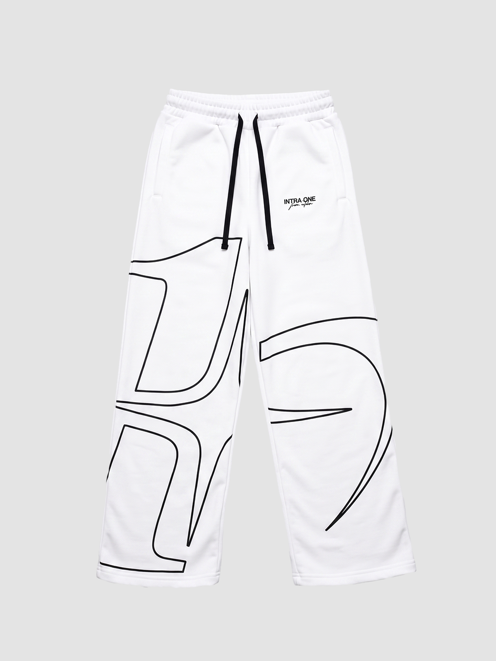 INTRA ONE signature sweats in white