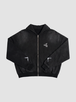 INTRA ONE Toxic Love Zip Up front design