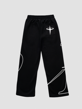 INTRA ONE's signature sweats in black, back design
