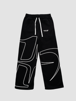 INTRA ONE's signature sweats in black, front design