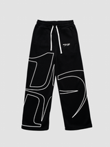INTRA ONE's signature sweats in black, front design